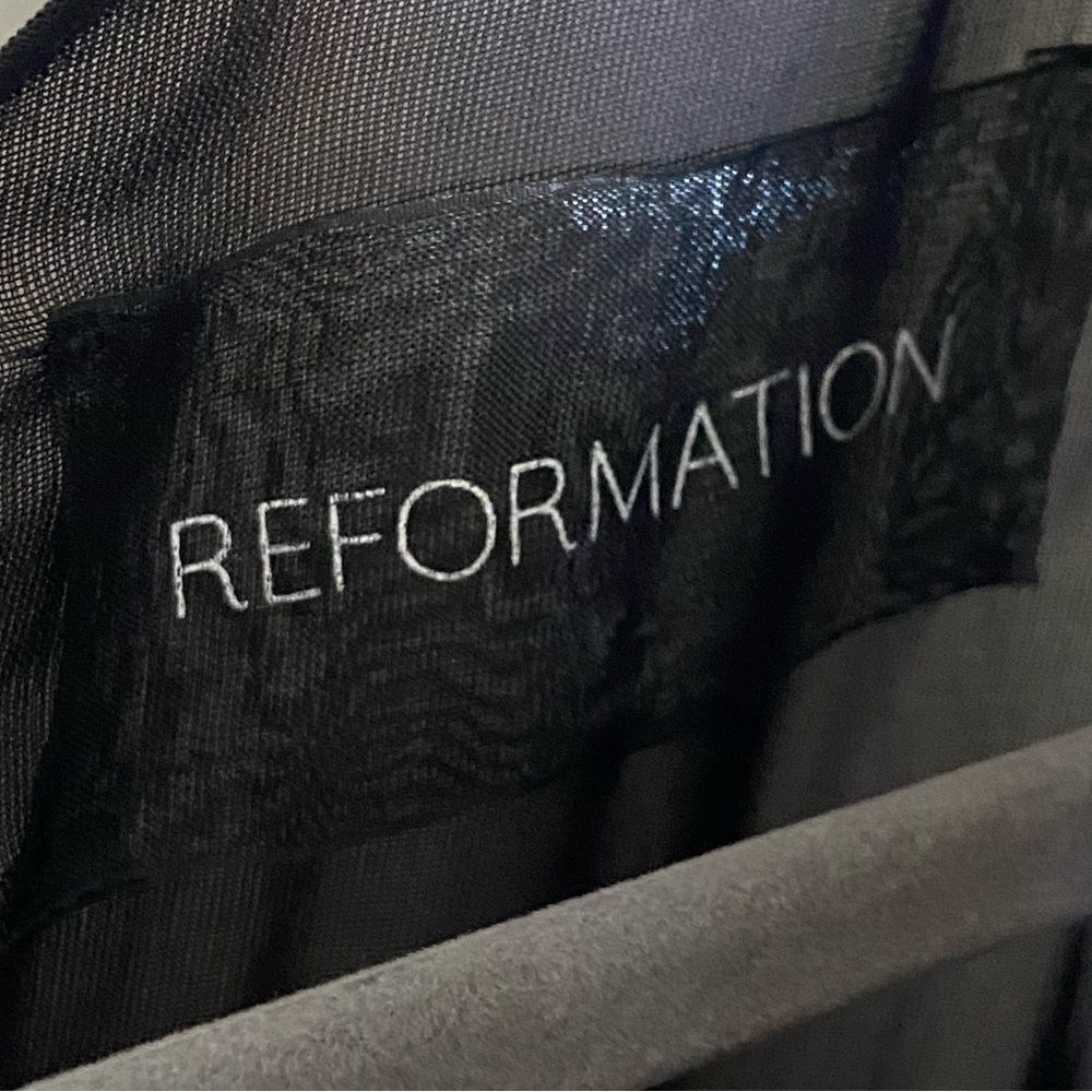 NWT Reformation Jupiter Midi Black Dress Size XS - Picture 10 of 10